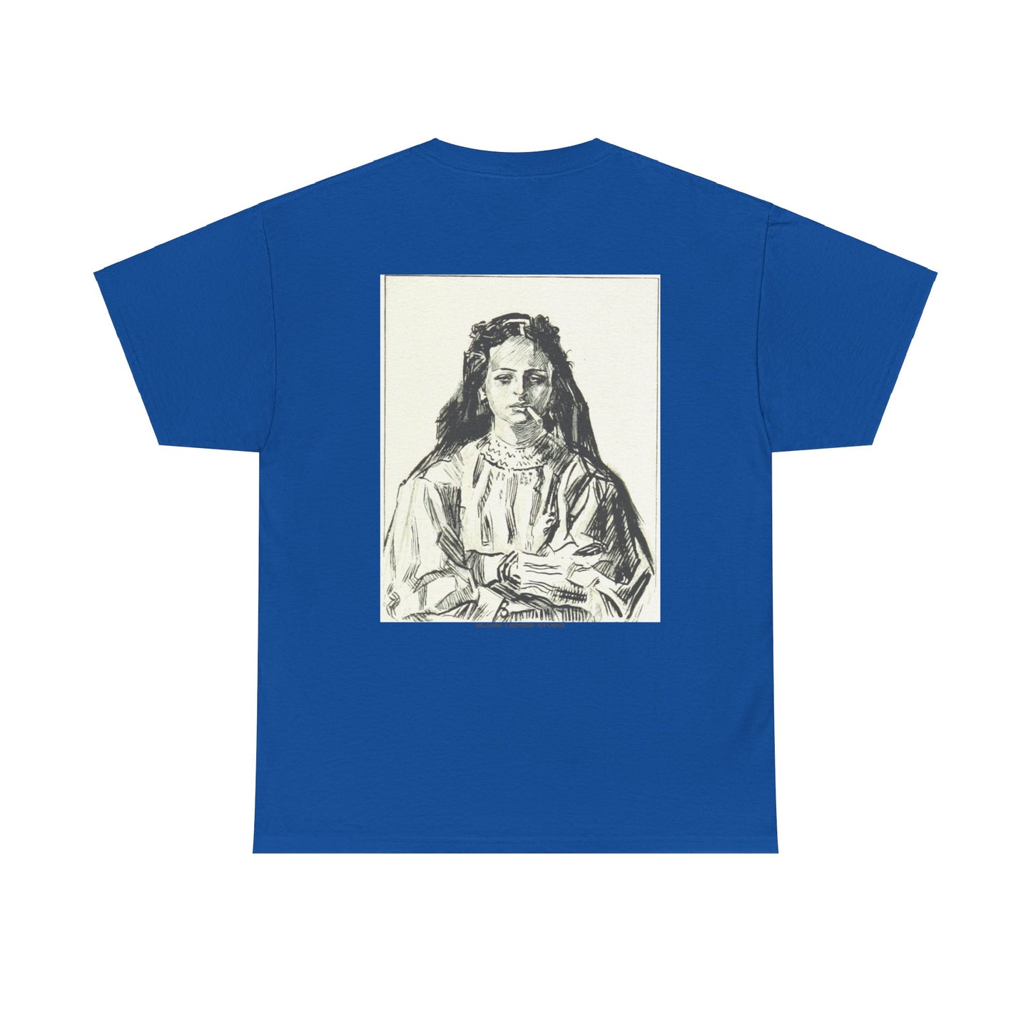 Smoking Woman - Heavy Tee
