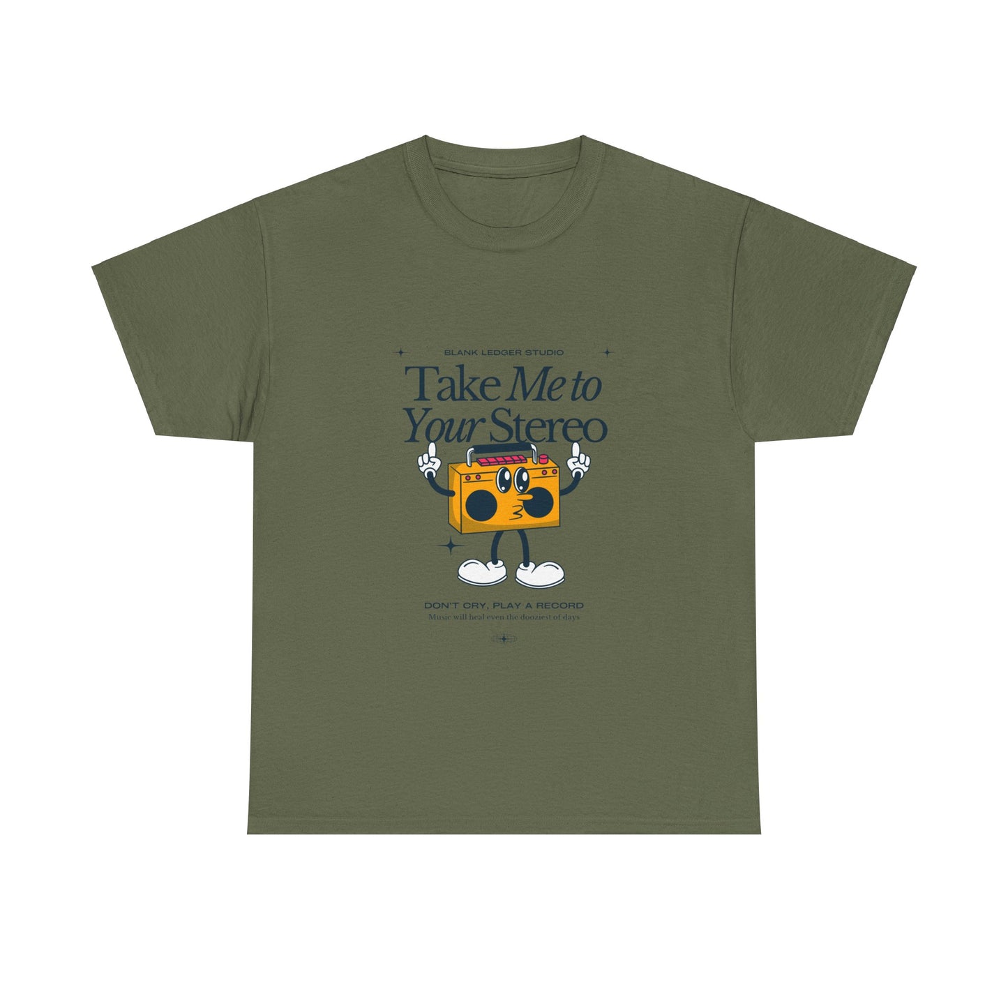 Play a Record - Heavy Tee