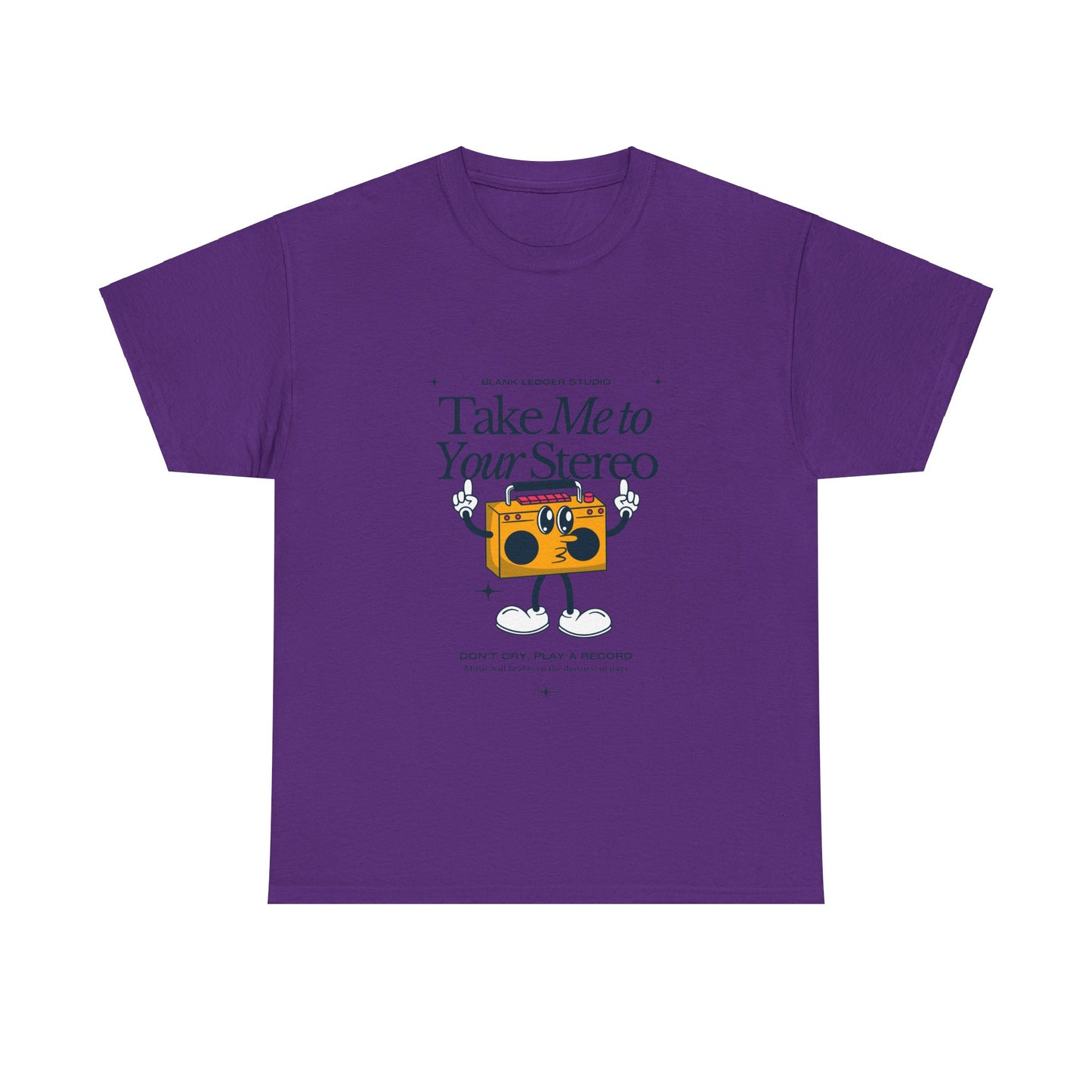 Play a Record - Heavy Tee