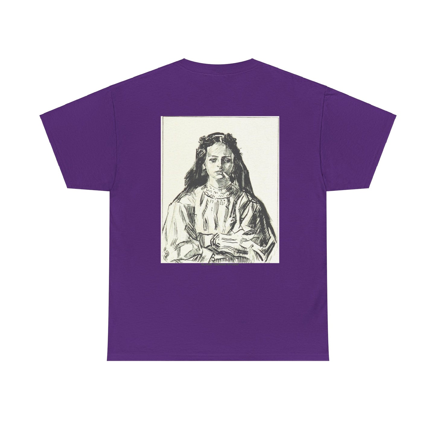 Smoking Woman - Heavy Tee