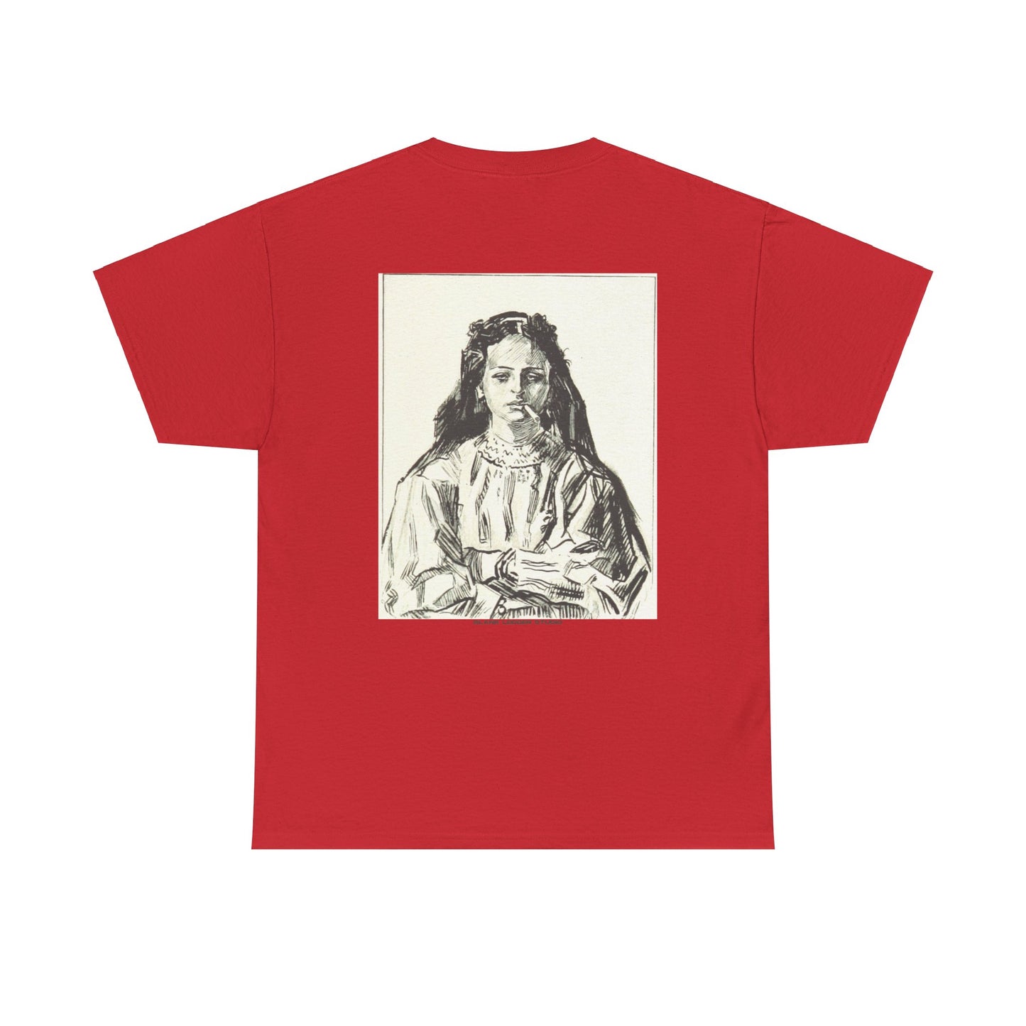 Smoking Woman - Heavy Tee