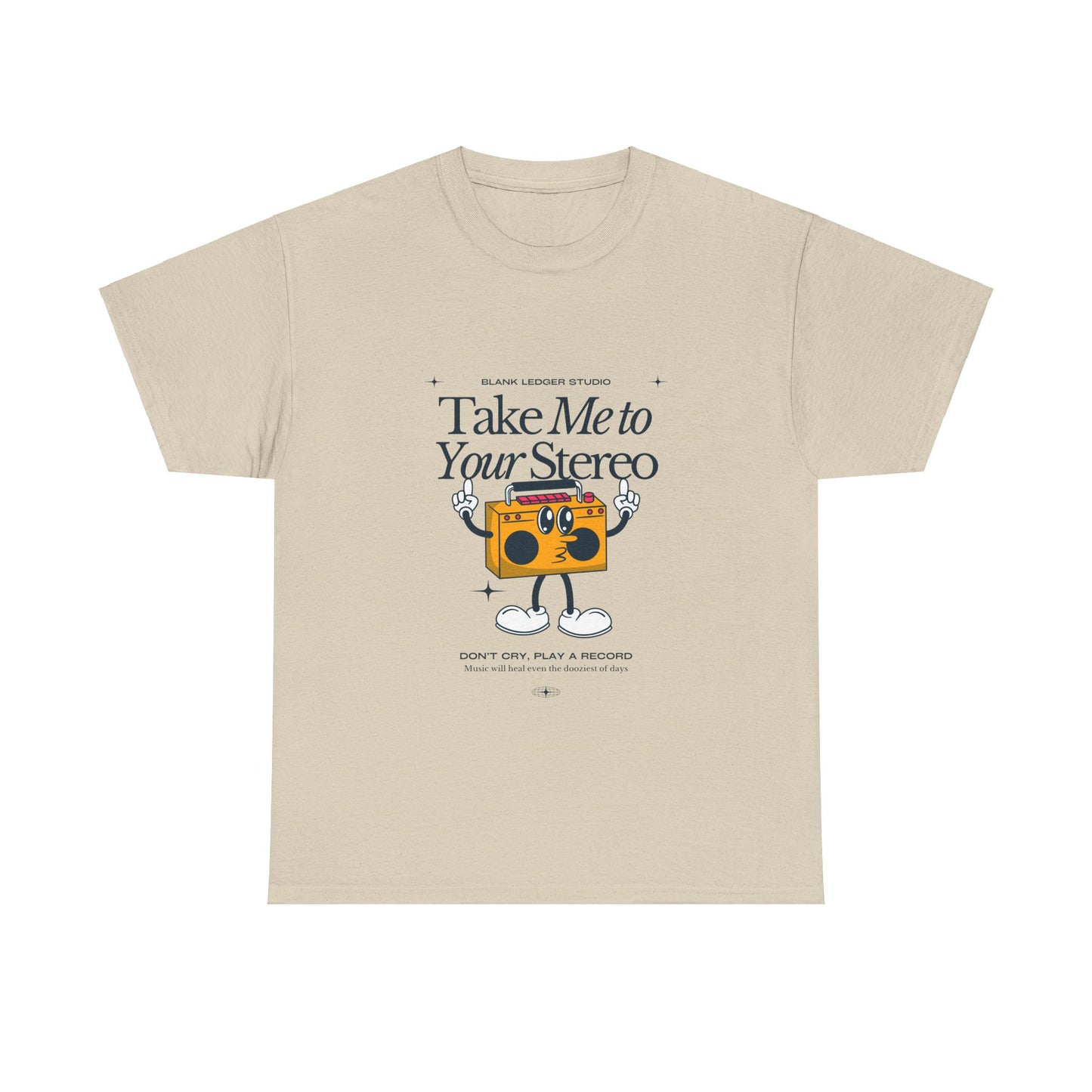 Play a Record - Heavy Tee