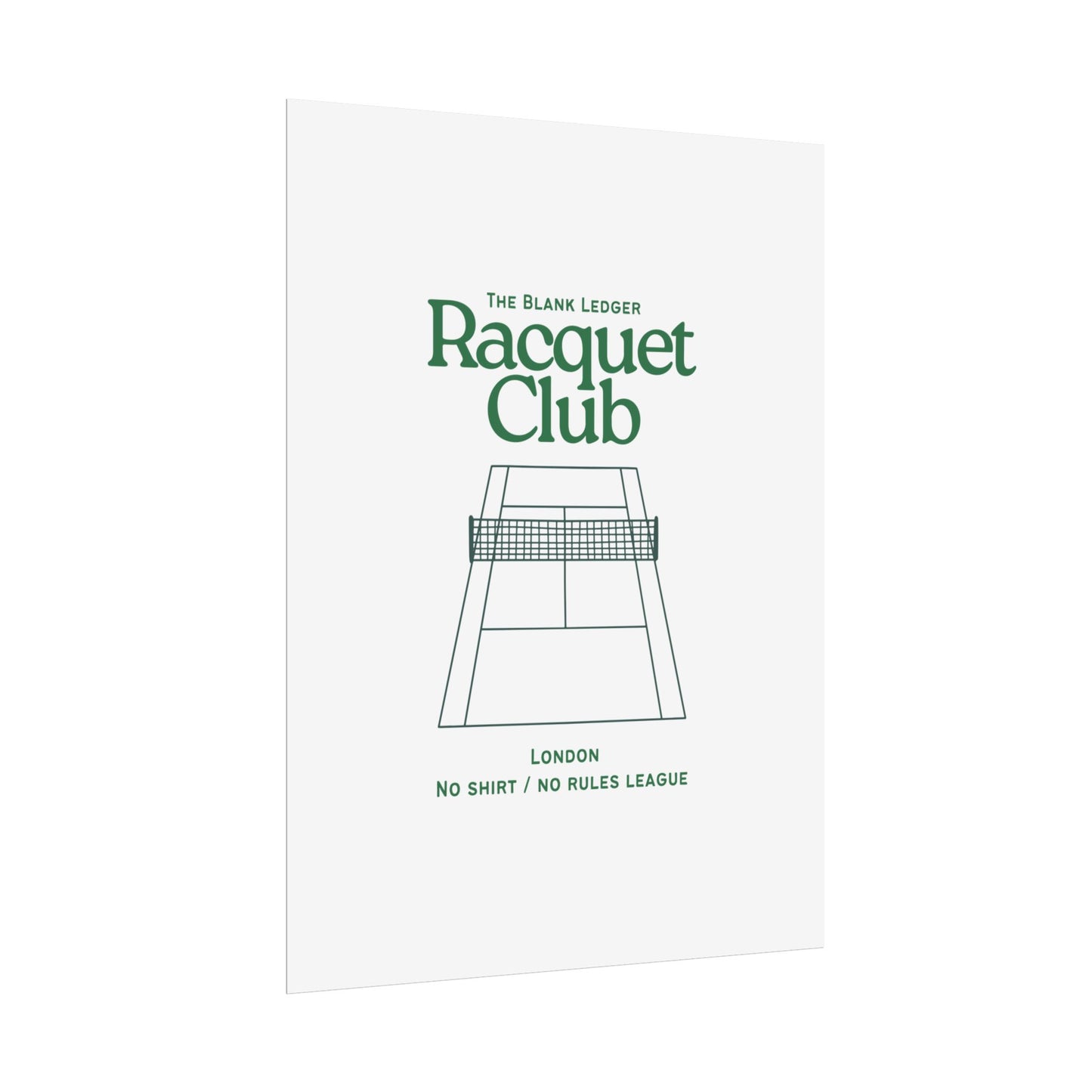 BL Raquet Club - Print
