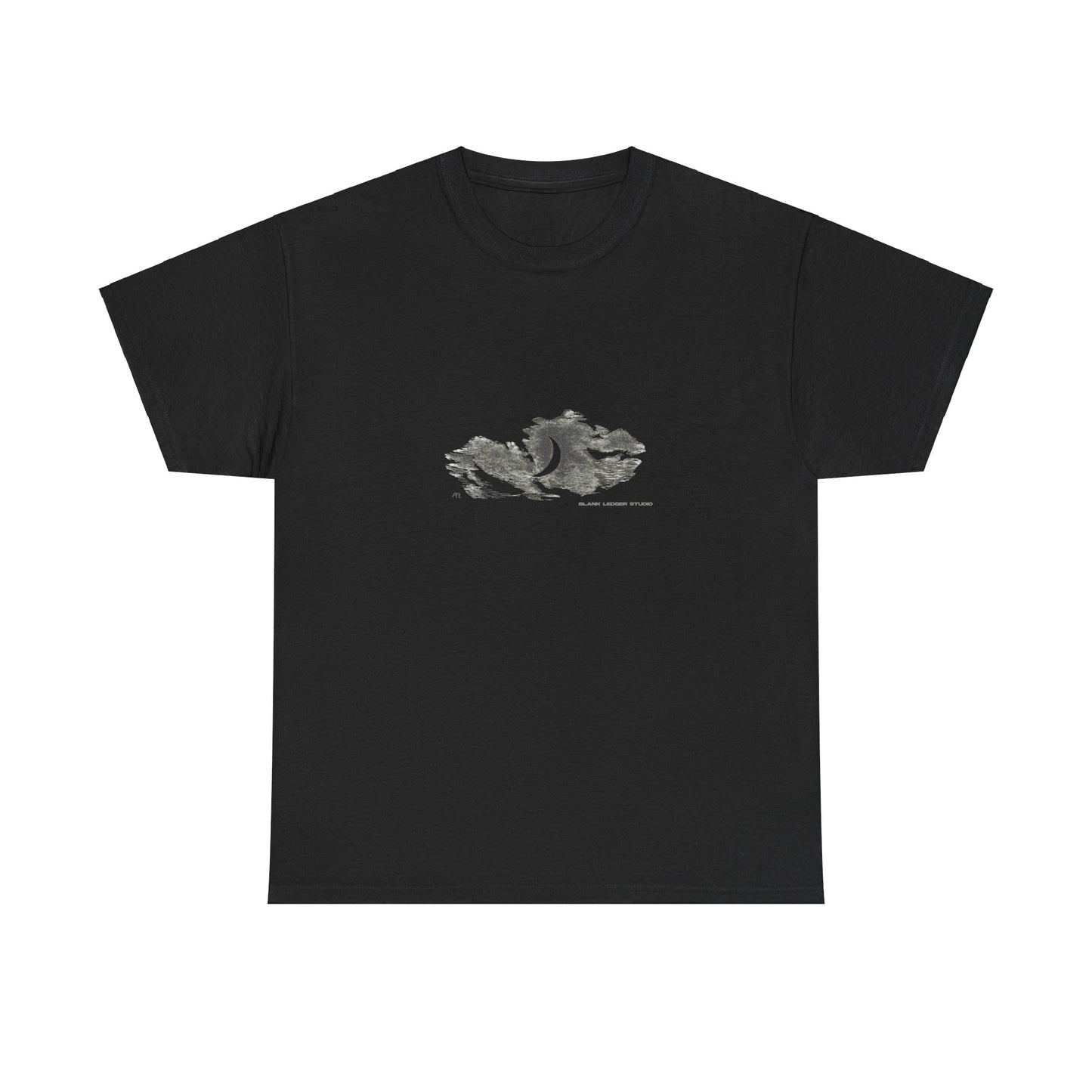 Clouded Moon - Heavy Tee