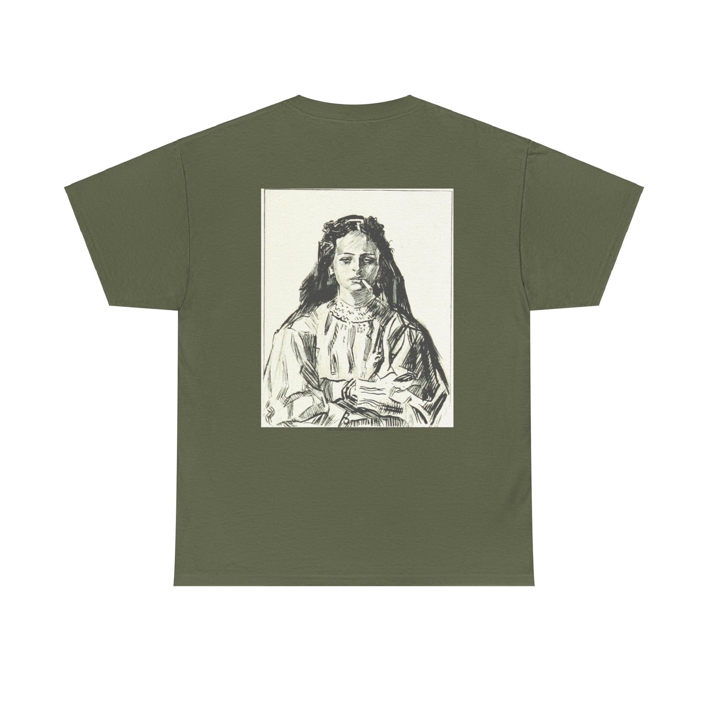 Smoking Woman - Heavy Tee