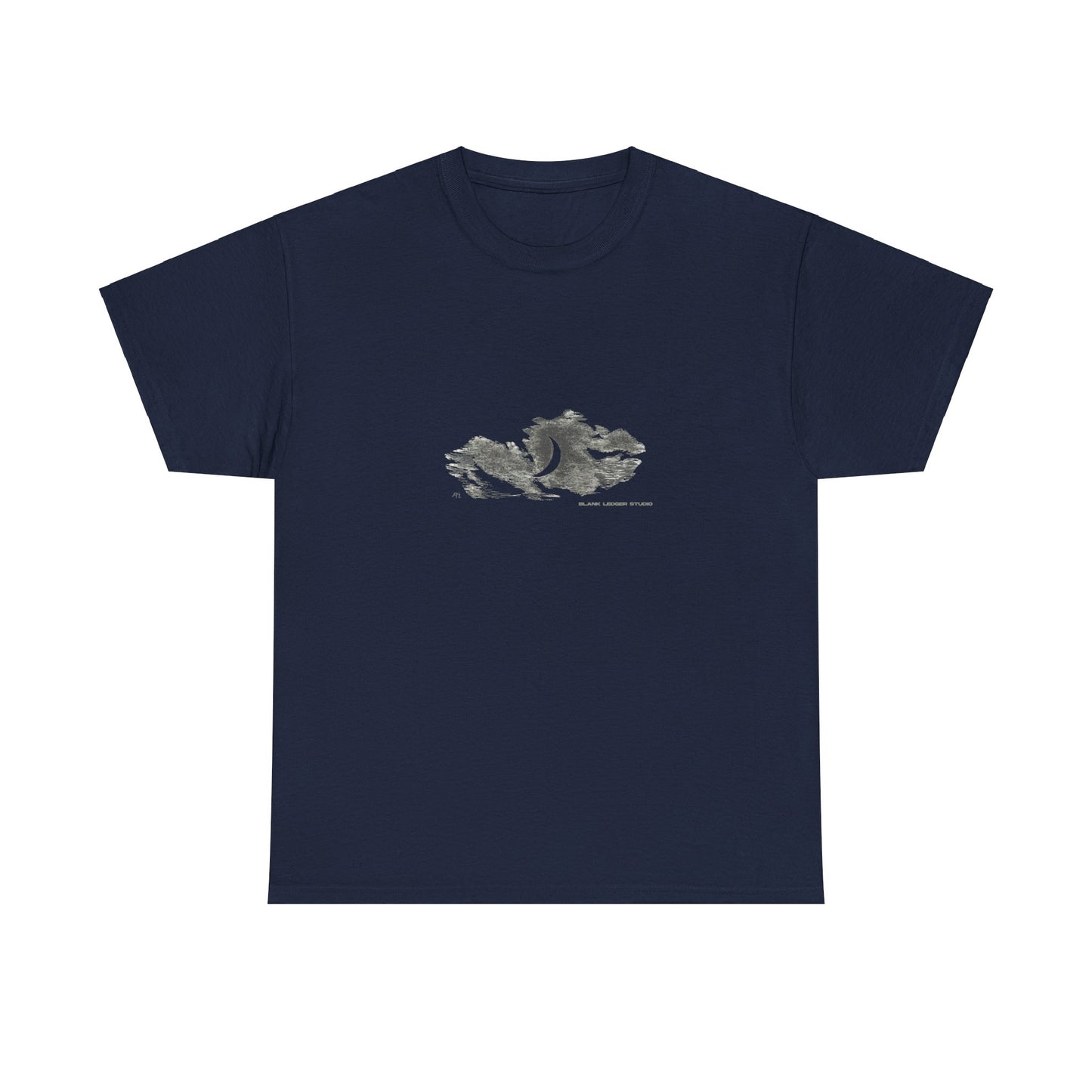 Clouded Moon - Heavy Tee