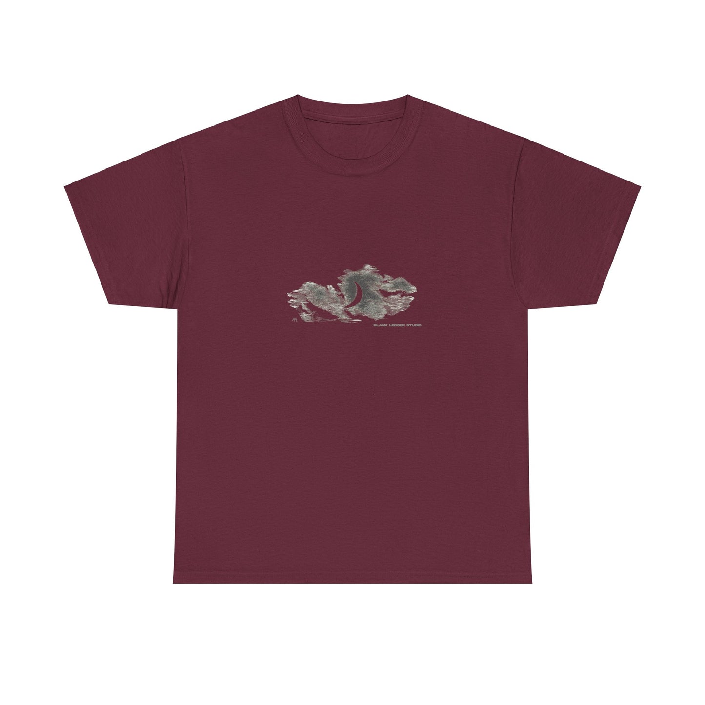 Clouded Moon - Heavy Tee